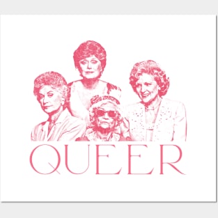 Queer / Golden Girls \ Gay Pride Design Posters and Art